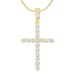 MEN'S CHARM 1.50CT ROUND DIAMOND 14K YELLOW GOLD