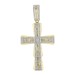 MEN'S PENDANT 2.00CT ROUND/BAGUETTE DIAMOND 10K YELLOW GOLD