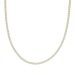 MEN'S NECKLACE 16.35CT ROUND DIAMOND 14K YELLOW GOLD